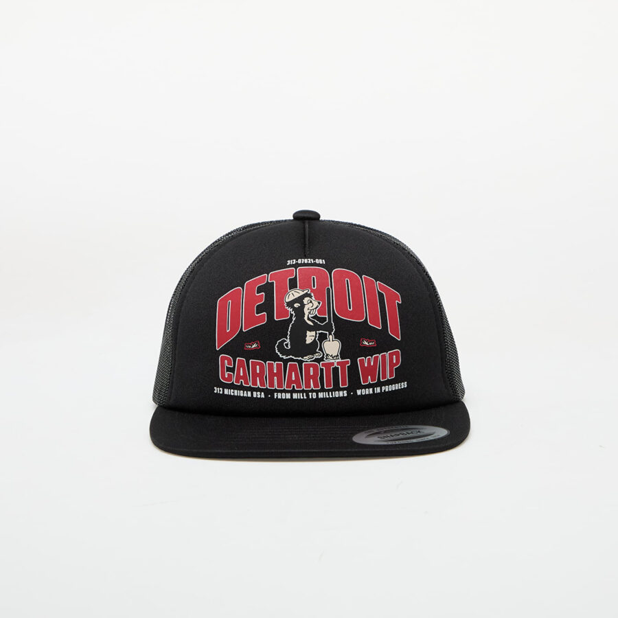 Carhartt WIP Underground Trucker Cap Black Universal-alacsony-ár