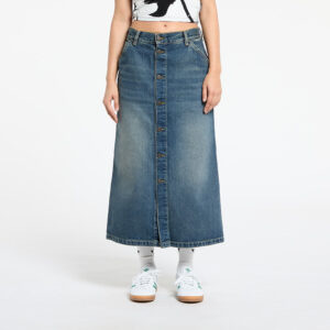 Carhartt WIP W' Marvin Skirt Blue Worn Used Wash M-alacsony-ár