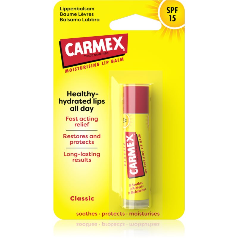 Carmex Classic hidratáló ajakbalzsam stick SPF 15 4.25 g-Eredeti