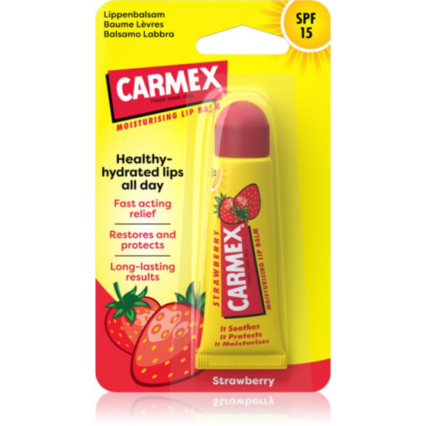 Carmex Strawberry ajakbalzsam SPF 15 10 g-Eredeti