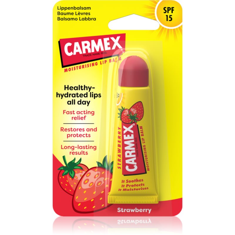 Carmex Strawberry ajakbalzsam SPF 15 10 g-Eredeti