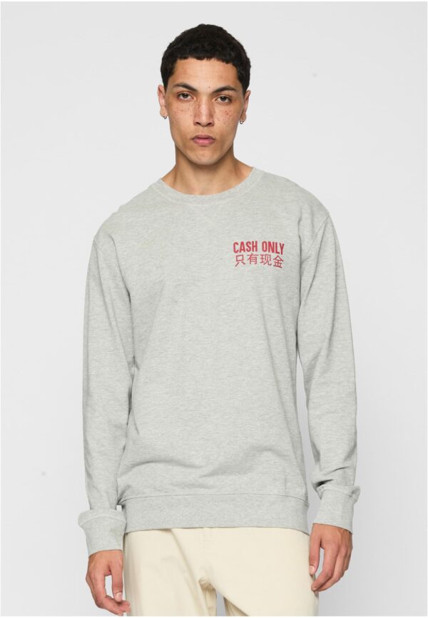 Cash Only Crewneck Grey