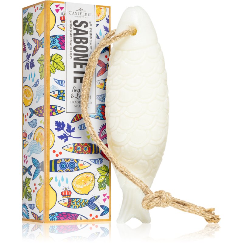 Castelbel Sardine Sea Salt & Lemon Szilárd szappan 80 g