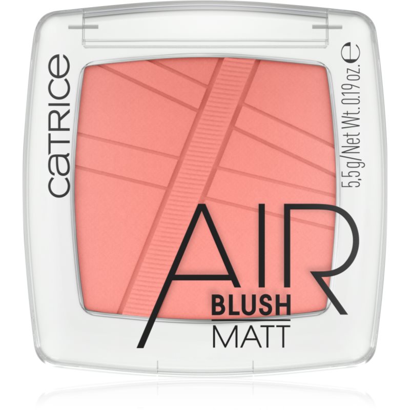 Catrice AirBlush Matt púderes arcpír matt hatással árnyalat 110 Peach Heaven 5