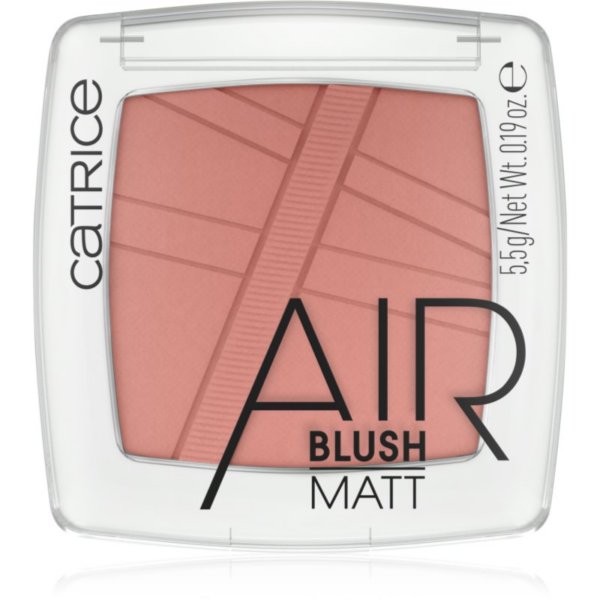 Catrice AirBlush Matt púderes arcpír matt hatással árnyalat 130 Spice Space 5