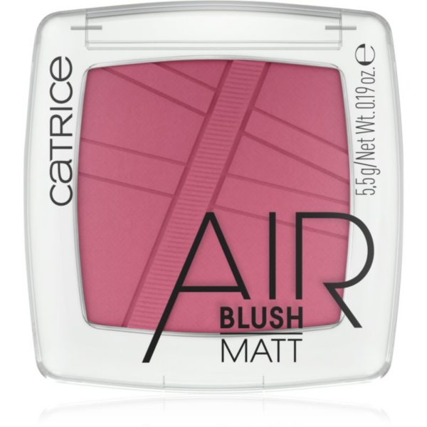 Catrice AirBlush Matt púderes arcpír matt hatással árnyalat 150 Wine Time 5.5 g