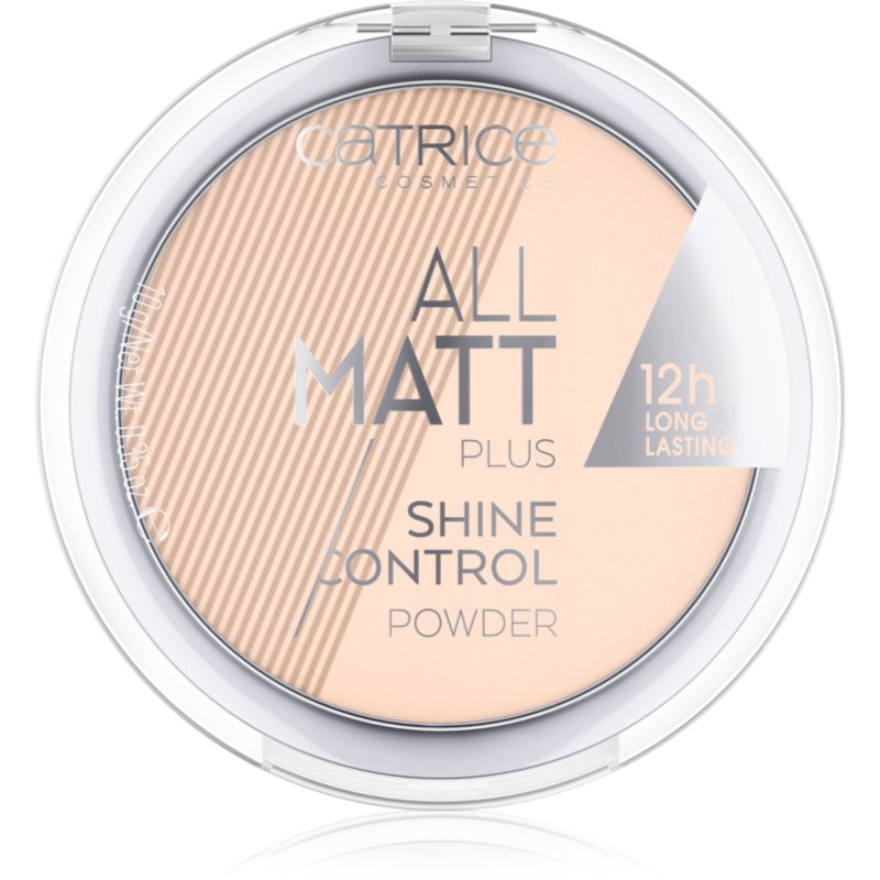 Catrice All Matt Plus mattító púder árnyalat 010 Transparent 10 g-Eredeti