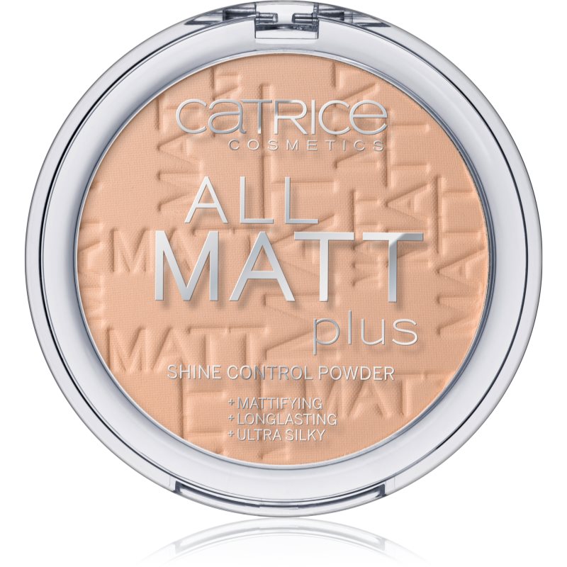 Catrice All Matt Plus mattító púder árnyalat 025 Sand Beige 10 g-Eredeti