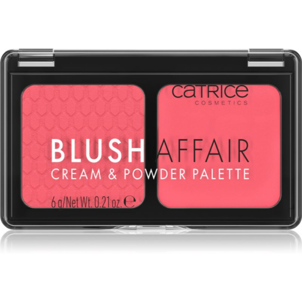 Catrice Blush Affair duo arcpirosító árnyalat 010 Stunning Strawberry 6 g-Ár