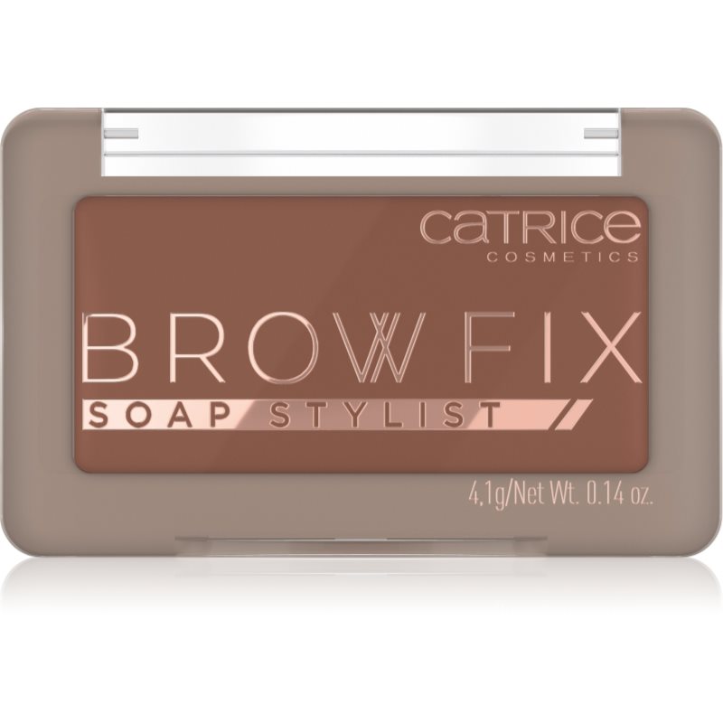 Catrice Brow Soap Stylist Szilárd szappan szemöldökre árnyalat 050 Warm Brown 4