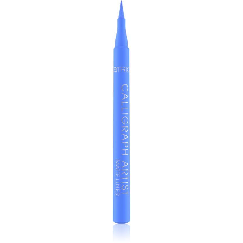 Catrice Calligraph Artist Matte tartós szemfilc matt hatással árnyalat 020 · Ocean Flirt 1