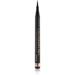 Catrice Calligraph Pro Precise 24h Matt Vízálló szemceruza árnyalat 010 Intense Black Waterproof 1