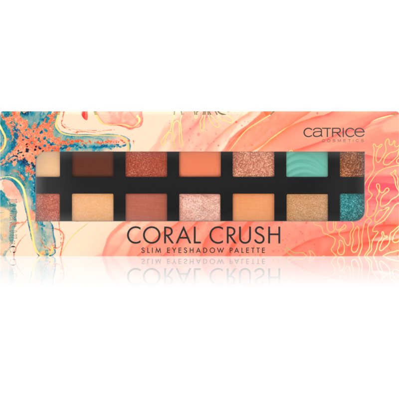 Catrice Coral Crush szemhéjfesték paletta 10
