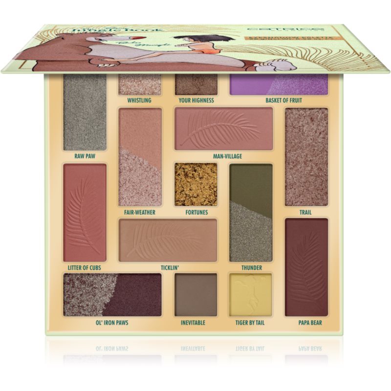 Catrice Disney The Jungle Book szemhéjfesték paletta árnyalat 010 Bare Necessities 28 g-Ár