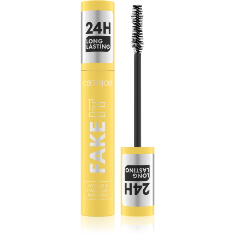 Catrice FAKE IT Volume & False Lash dúsító és göndörítő szempillaspirál árnyalat 010 11 ml-Ár