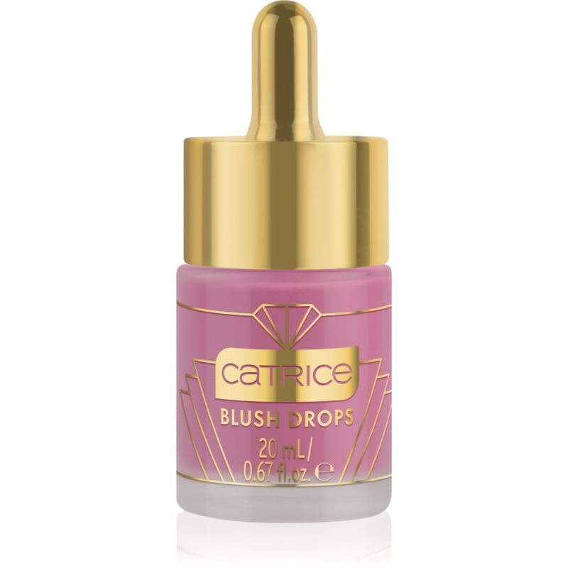 Catrice FESTIVE TREASURES folyékony arcpirosító árnyalat C01 Merry Mauve! 20 ml