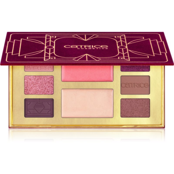 Catrice FESTIVE TREASURES multifunkciós arc paletta árnyalat C01 All I Want Is Velvet 12