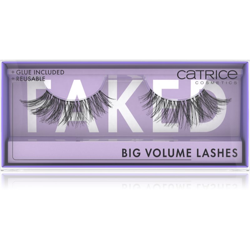Catrice Faked műszempillák ragasztóval Big Volume 2 db-Ár