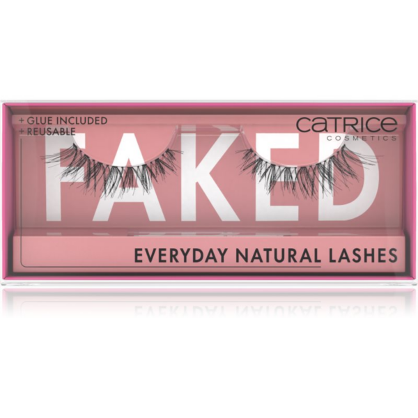 Catrice Faked műszempillák ragasztóval Everyday Natural 2 db-Ár
