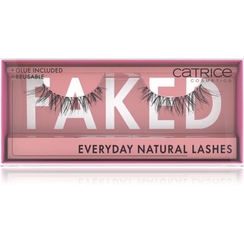 Catrice Faked műszempillák ragasztóval Everyday Natural 2 db-Ár