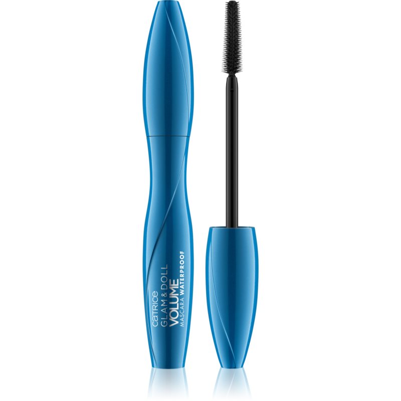 Catrice Glam & Doll Volume Mascara szempillaspirál a maximális dús hatásért vízálló árnyalat Black 10 ml-Eredeti