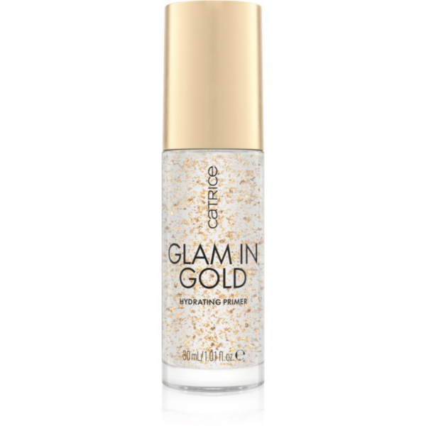 Catrice Glam In Gold Hydrating Primer hidratáló bázis alapozó alá 24 karátos arannyal árnyalat 010 Oh My Goldness 30 ml