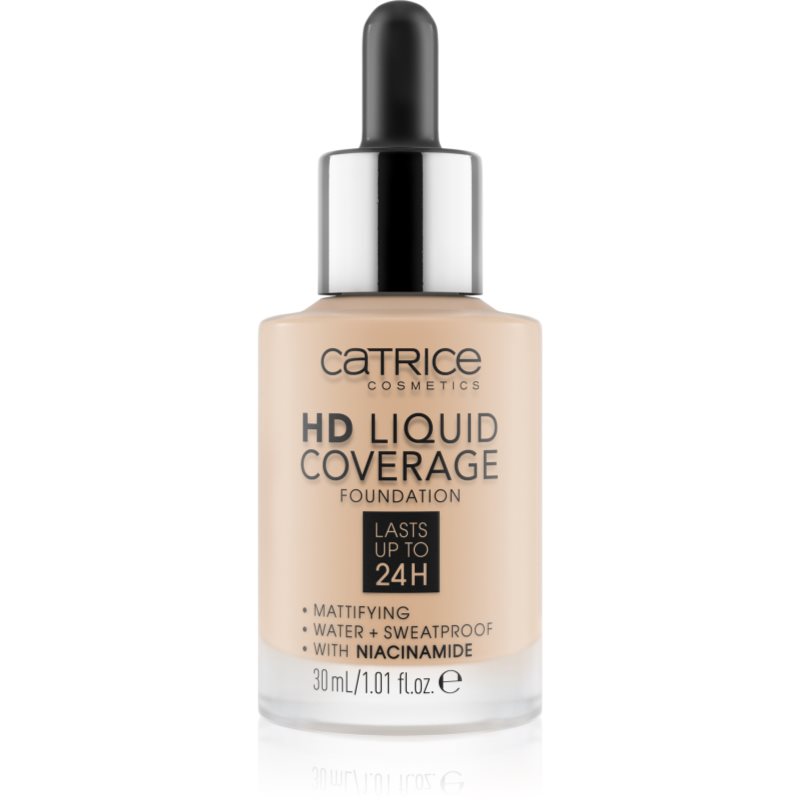 Catrice HD Liquid Coverage alapozó árnyalat 010 Light Beige 30 ml-Eredeti