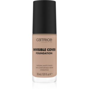 Catrice Invisible Cover Foundation hosszan tartó és erősen fedő alapozó matt hatással árnyalat 020N 30 ml-Ár