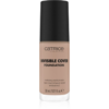 Catrice Invisible Cover Foundation hosszan tartó és erősen fedő alapozó matt hatással árnyalat 022C 30 ml