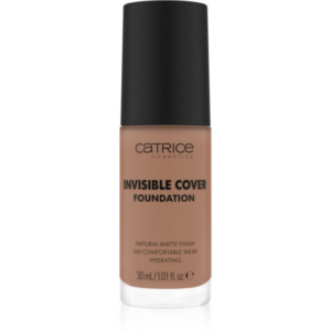 Catrice Invisible Cover Foundation hosszan tartó és erősen fedő alapozó matt hatással árnyalat 050C 30 ml-Ár