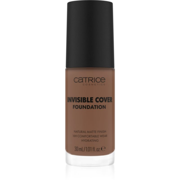 Catrice Invisible Cover Foundation hosszan tartó és erősen fedő alapozó matt hatással árnyalat 057C 30 ml-Ár