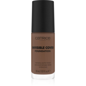 Catrice Invisible Cover Foundation hosszan tartó és erősen fedő alapozó matt hatással árnyalat 060N 30 ml-Ár