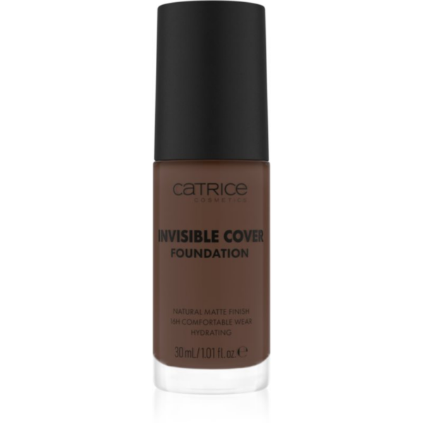 Catrice Invisible Cover Foundation hosszan tartó és erősen fedő alapozó matt hatással árnyalat 067C 30 ml-Ár