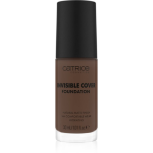 Catrice Invisible Cover Foundation hosszan tartó és erősen fedő alapozó matt hatással árnyalat 080W 30 ml-Ár