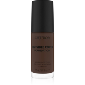 Catrice Invisible Cover Foundation hosszan tartó és erősen fedő alapozó matt hatással árnyalat 092C 30 ml-Ár