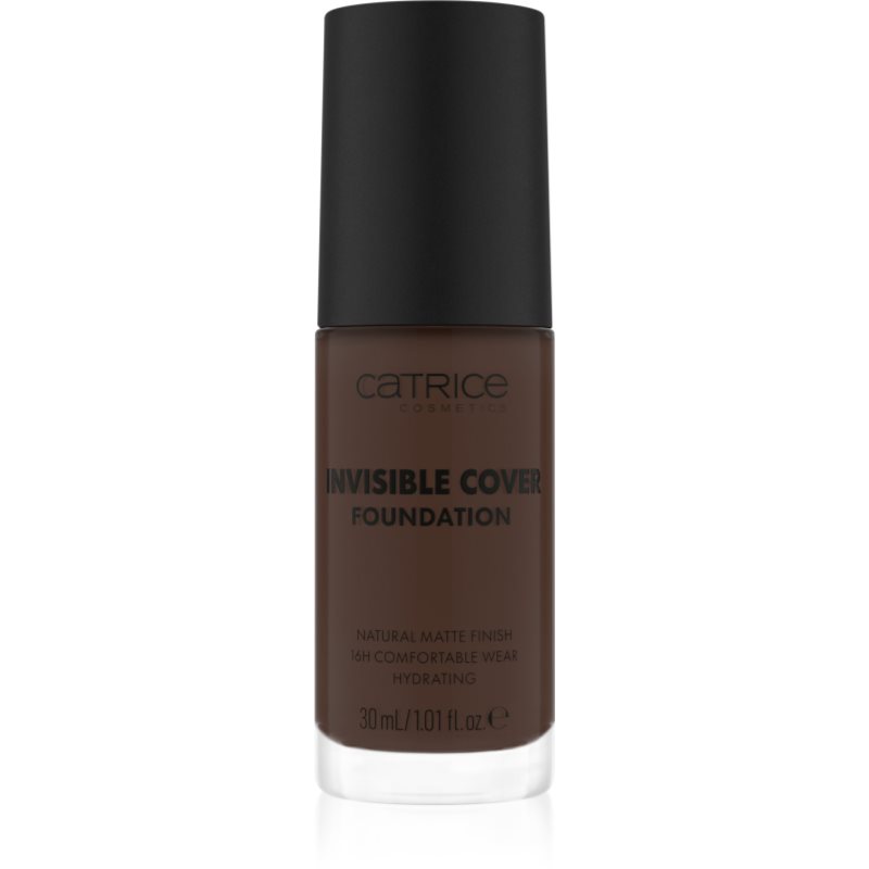 Catrice Invisible Cover Foundation hosszan tartó és erősen fedő alapozó matt hatással árnyalat 092C 30 ml-Ár