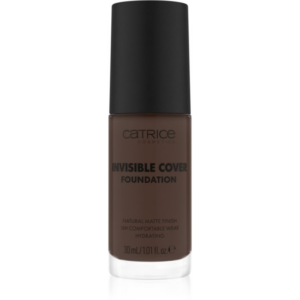 Catrice Invisible Cover Foundation hosszan tartó és erősen fedő alapozó matt hatással árnyalat 095N 30 ml-Ár