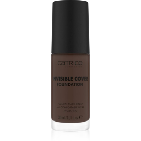 Catrice Invisible Cover Foundation hosszan tartó és erősen fedő alapozó matt hatással árnyalat 095N 30 ml-Ár