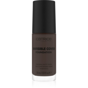Catrice Invisible Cover Foundation hosszan tartó és erősen fedő alapozó matt hatással árnyalat 097N 30 ml-Ár