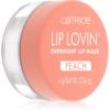 Catrice Lip Lovin' hidratáló maszk az ajkakra éjszakára árnyalat 030 Feelin' Peachy 4 g