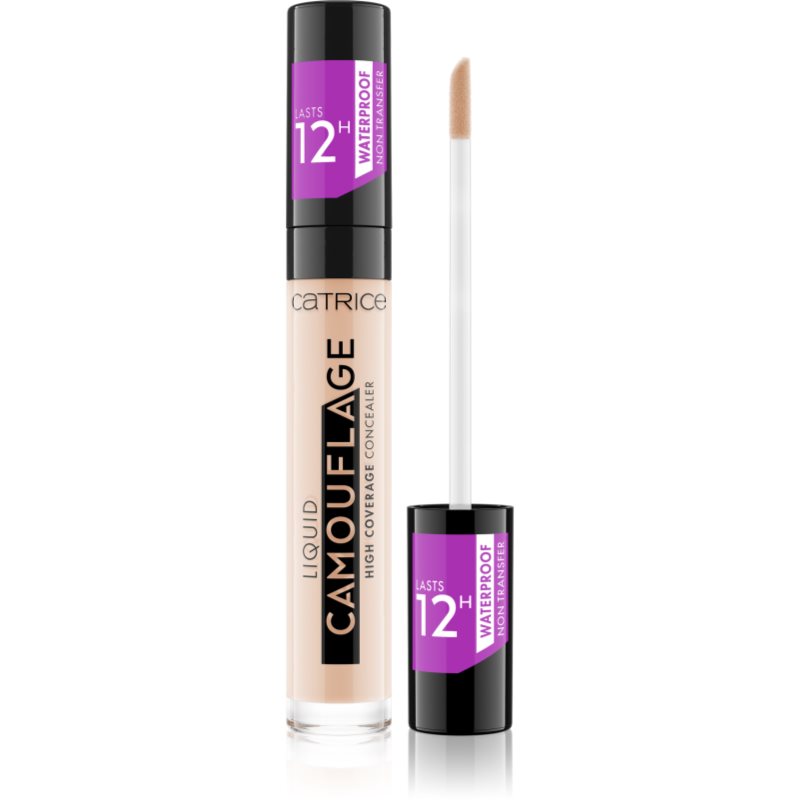 Catrice Liquid Camouflage High Coverage Concealer folyékony korrektor árnyalat 005 Light Natural 5 ml-Eredeti