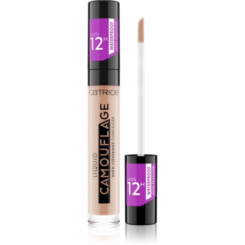 Catrice Liquid Camouflage High Coverage Concealer folyékony korrektor árnyalat 007 Natural Rose 5 ml-Eredeti