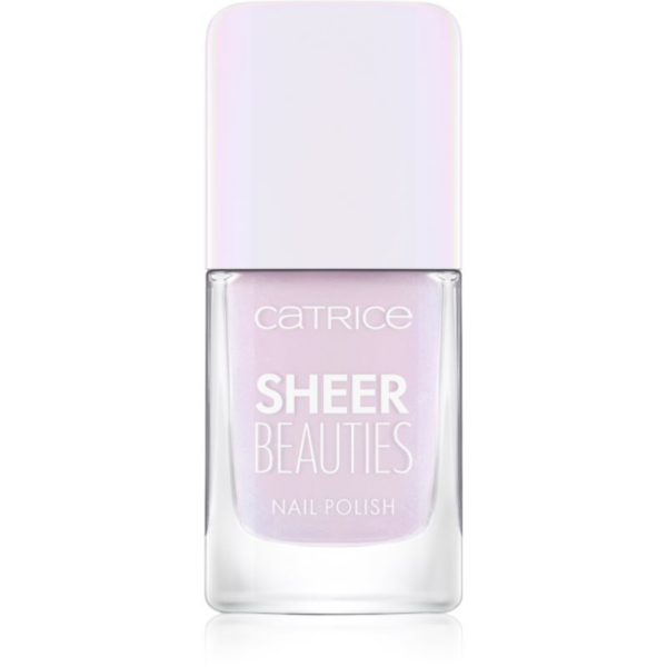 Catrice Sheer Beauties körömlakk árnyalat 100 Lavender Whispers 10.5 ml
