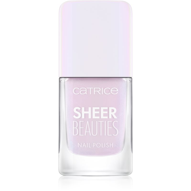 Catrice Sheer Beauties körömlakk árnyalat 100 Lavender Whispers 10.5 ml