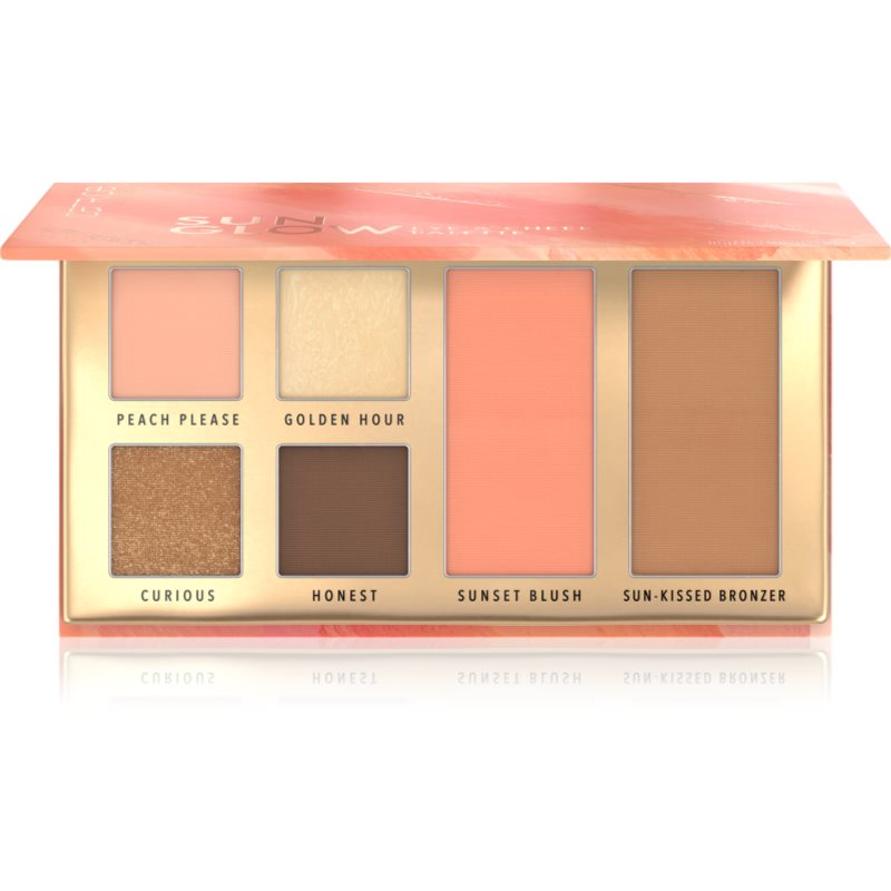 Catrice Sun Glow multifunkciós arc paletta az arcra és a szemekre 10 g-Ár