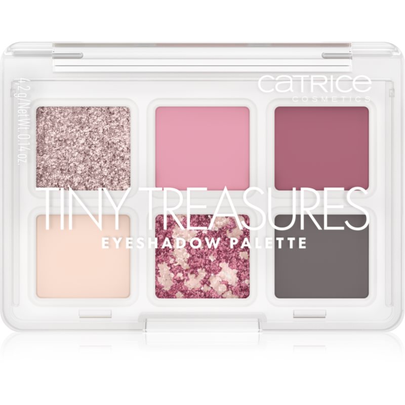 Catrice Tiny Treasures szemhéjfesték paletta árnyalat 020 Wild Berry 4.2 g