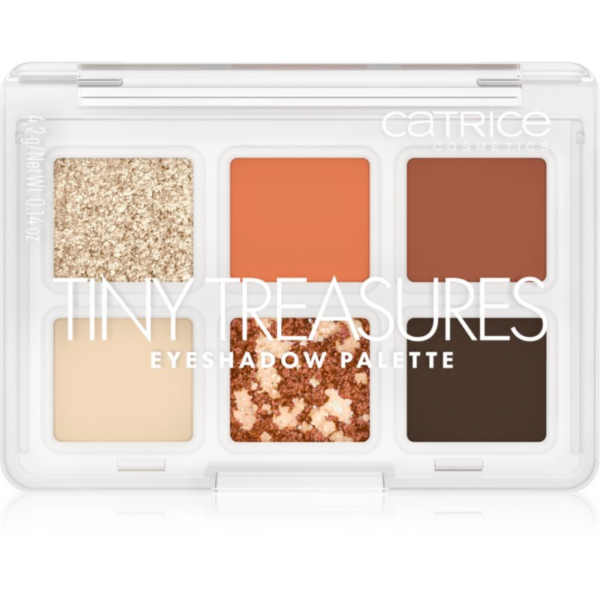 Catrice Tiny Treasures szemhéjfesték paletta árnyalat 030 Heat It Up 4.2 g