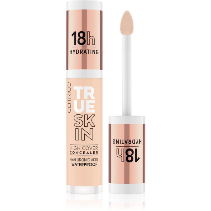 Catrice True Skin folyékony fedő korrektor árnyalat 005 Warm Macadamia 4