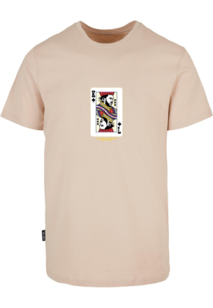 Cayler & Sons Póló 'Compton Card'  homok / piros / fekete / fehér-Ár