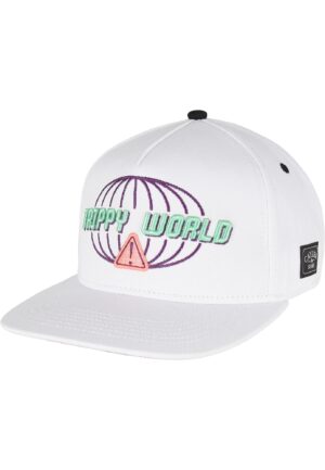 Cayler & Sons Sapkák 'Trippy World'  menta / sötétlila / rózsaszín / fekete / fehér-hu